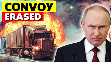 Direct Hit! Russian Iskander-M Destroys Ukraine’s Secret Convoy in One Strike