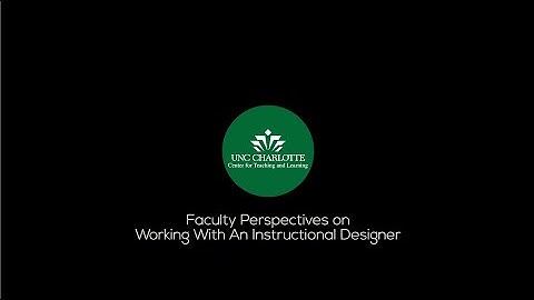 Faculty Perspectives on Working with an Instructional Designer