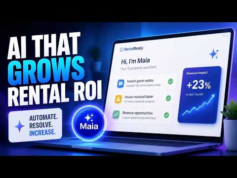AI Property Management SaaS Explainer Video | Scale Rental ROI | Product Demo Video | PropTech
