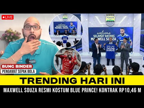 judi4d x 88new1com - 🛑NILAI PASAR Rp10,4 M PECAH! MAXWELL SOUZA BEBAS KONTRAK LANGSUNG DISEGALAI OLEH MANAGEMENT PERSIB!