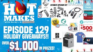 HotMakes Episode 129 - HUGE HOLIDAY GIVEAWAY! Over $1,000 in prizes from your favorite brands!