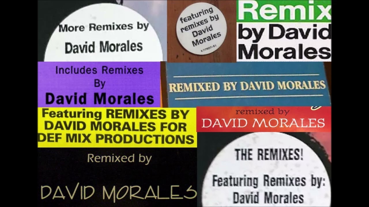 David Morales - 1990's Pop/House Megamix Pt 2 (by DJ MichaelAngelo