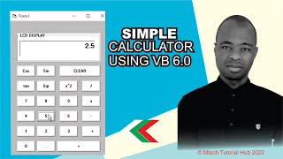 How to Create a Simple Calculator in VB 6 0 screenshot 2