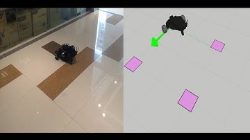 XiaoQiang ROS robot inertial navigation test