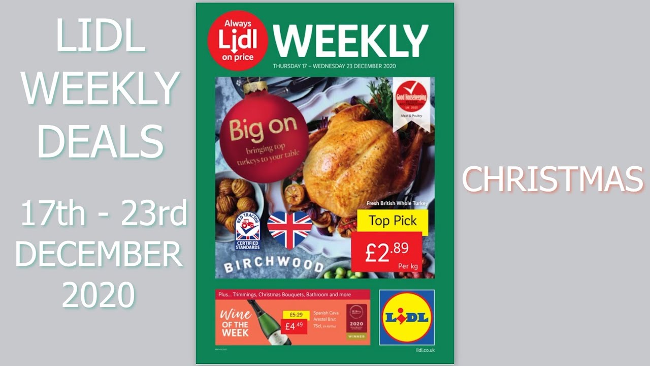 Lidl Weekly Deals 17th - 23rd December 2020 Christmas