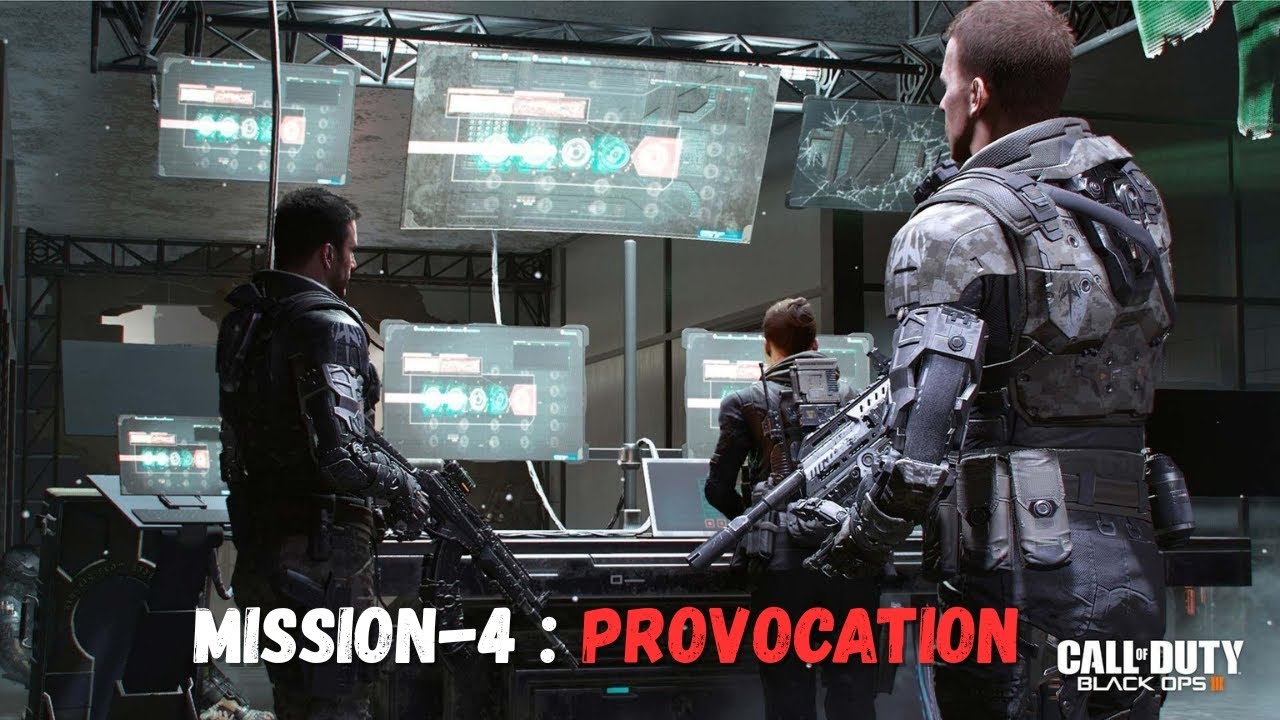 COD Black Ops 3 | Mission 4 – Provocation (Campaign Gameplay) | 