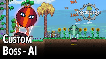 CUSTOM BOSS - AI AND ANIMATION - HOW TO MAKE A MOD - TMODLOADER 1.4 - 14