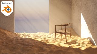 Create a Sand-filled Environment in Blender