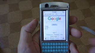 Sony Ericsson P990i - Web browsing