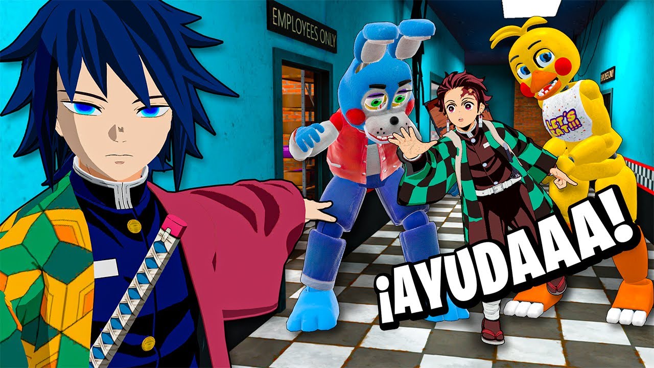 Tomioka Atrapado en  Five Nights At Freddy’s