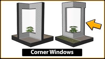 ArchiCAD Tutorial: Quick frameless Corner Window