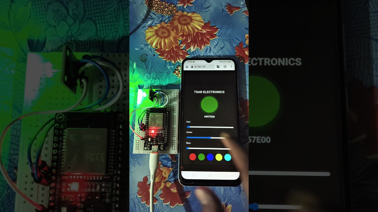 can esp32 connect with web server #shorts #arduino #servo #ultrasonicsensor  #electronicsproject