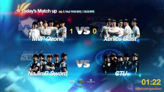 OGN HOT6 Summer 2013 2° MVP Ozone vs Xenics Blast