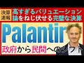 【決算速報：パランティア】政府向けに加え民間向け売上が絶好調！PER高すぎ論をねじ伏せる好決算