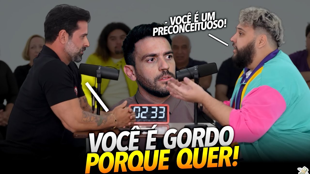 30 GORDOS TIRARAM ELE DO SÉRIO AO MESMO TEMPO!