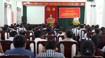 Vĩnh Lộc: Tập huấn công tác chuẩn bị Đại hội Đảng các cấp