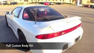 1991 Mitsubishi 3000GT  Start Up, Exhaust, Review Tour Mitsubishi 3000gt Pop Up