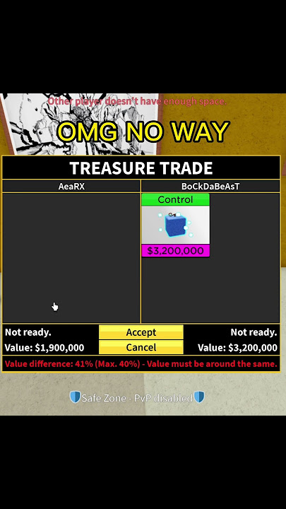 The MOST LEGENDARY trade for CONTROL FRUIT in BLOX FRUITS