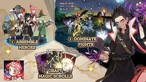 ZIO and the Magic Scrolls (Android, iOS) Gameplay