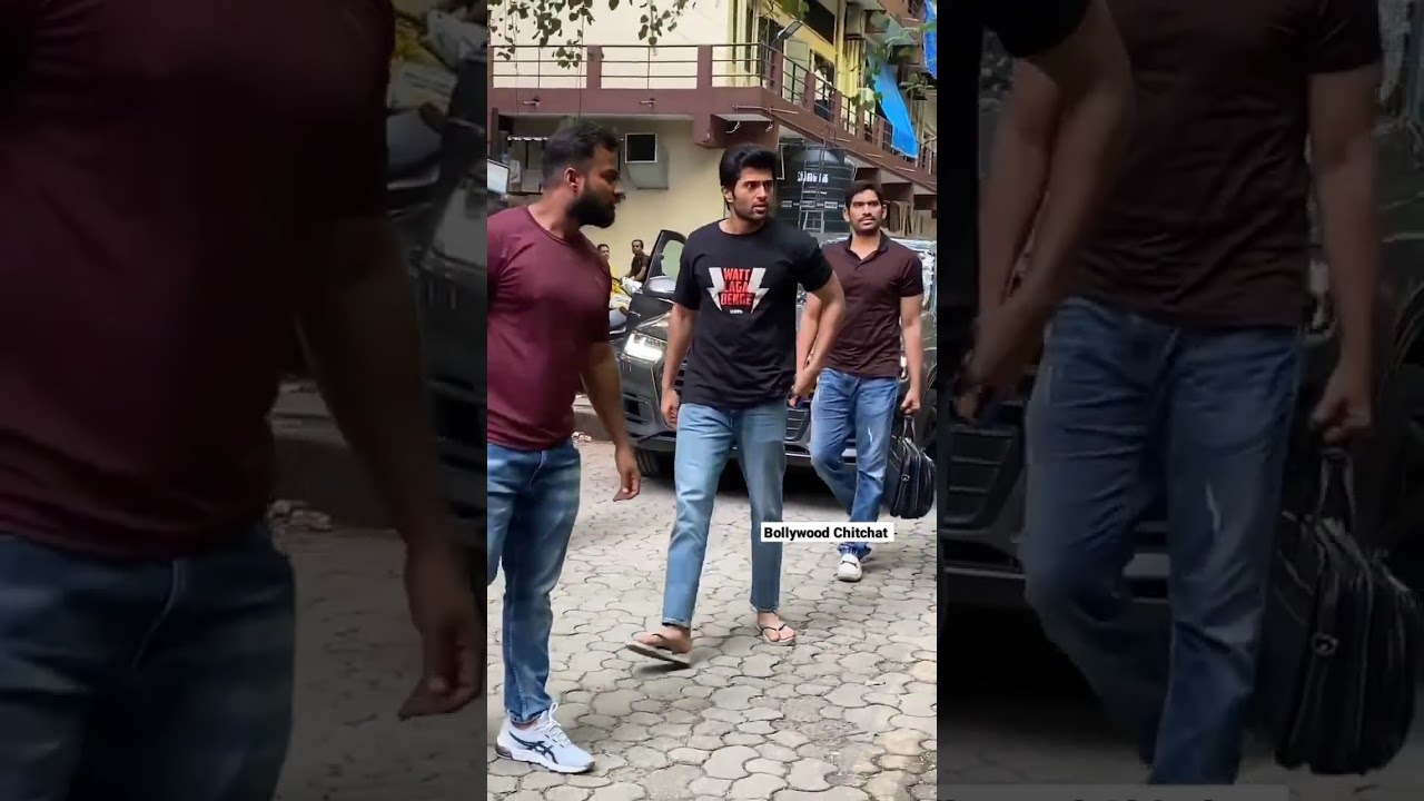 Vijay Devarakonda in chappals for 