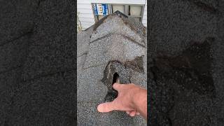Holy #Roof with people waiving inspections #shortvideo#youtubeshorts#shorts#realestate#shortsfeed