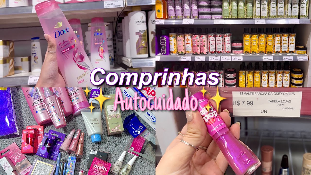 Comprinhas de autocuidado + tour|•Perfumaria•Farmácia|
