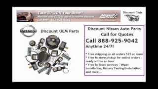 Discount Nissan Auto Parts - 24/7 Quotes - Free Shipping