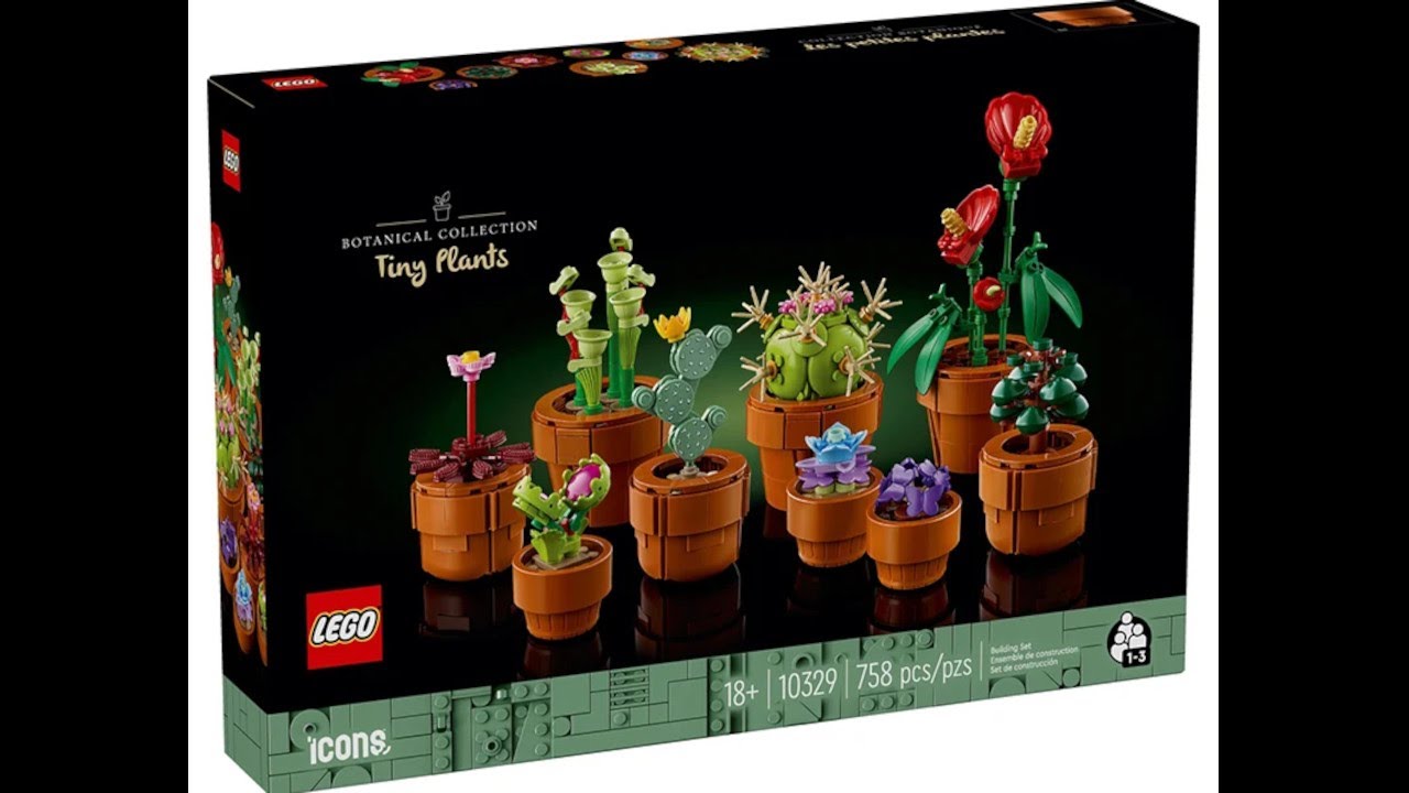 LEGO Instructions | Icons | 10329 | Tiny Plants | Botanical Collection