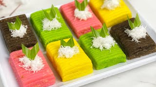 MEMBUAT KUE GETUK TANPA CETAKAN HASILNYA 100% ENAK - RESEP GETUK LINDRI