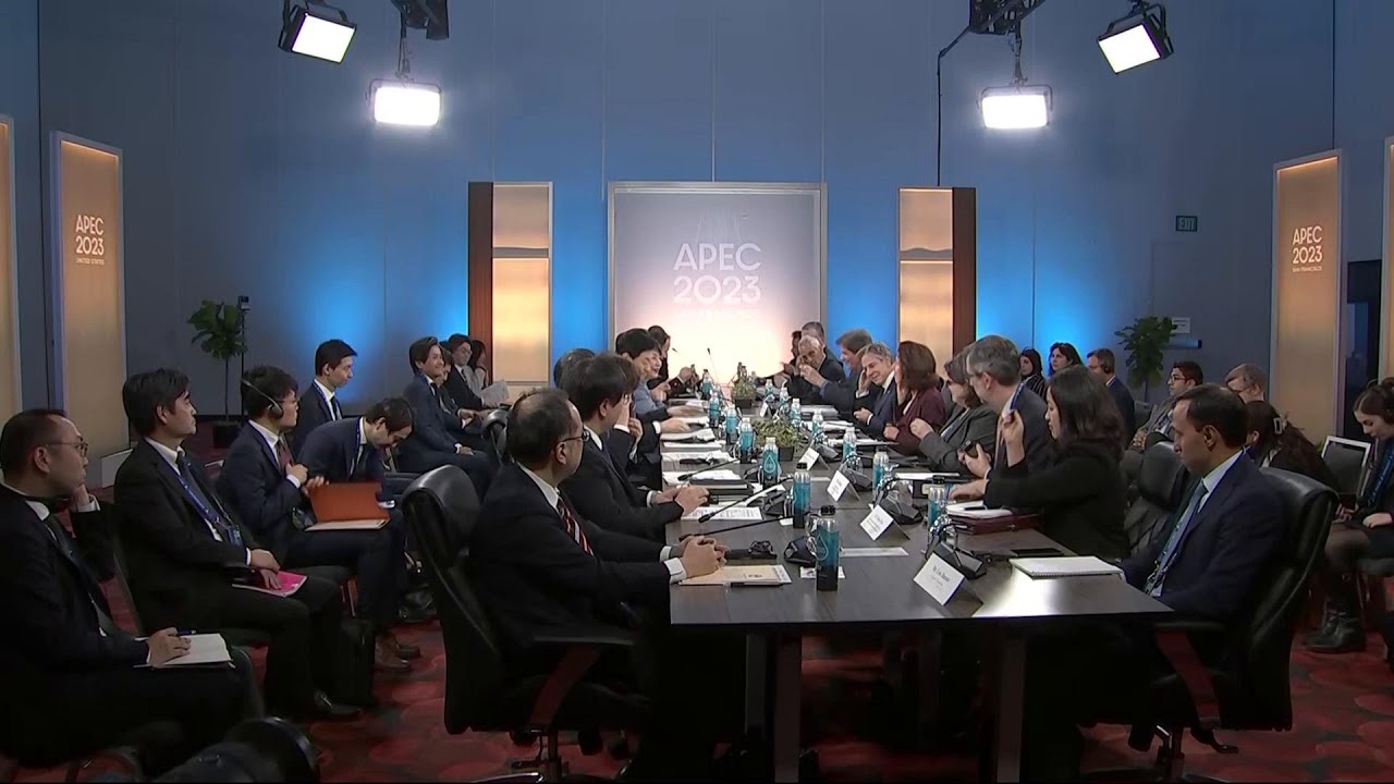 Blinken, Raimondo meet with Japanese counterparts at APEC summit