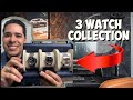 3 watch collection  rolex