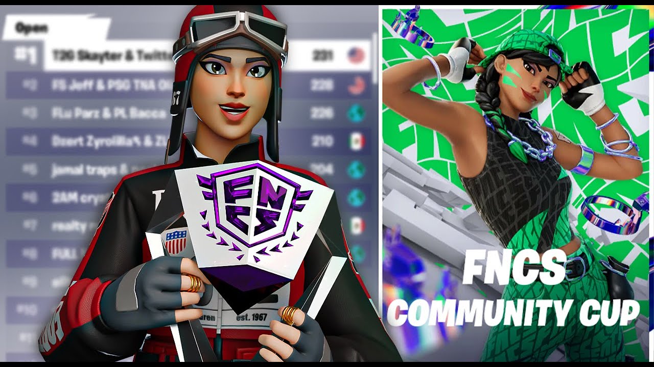 How we dominated the FNCS Community Cup!!