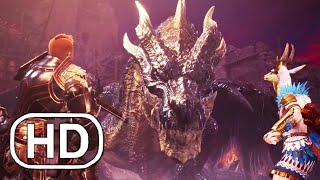 Monster Hunter World  Escena Fatalis HD Español Subtitulado Castellano - Escena Dragon Fatalis