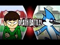 Edd vs mordecai eddsworldregular show  fan made death battle trailer s11