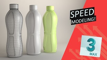 Bottle Modeling in 3ds Max - Speed Modeling - 2018