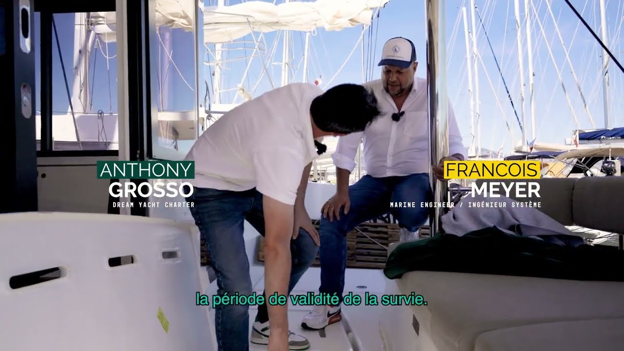 ⁣The Dream Yacht Phase Out Process - Safety Equipment & Compliance Checks