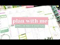 PLAN WITH ME | Checklist Layout Weekly Plans | Classic Happy Planner | Cactus & Arched Boxes