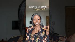 Events in June (LAGOS) 💛