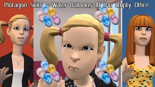 Plotagon Skits - Water Balloons At the Empty Office