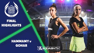 El Hammamy v Gohar - Allam British Open Squash 2022 - Final Roundup