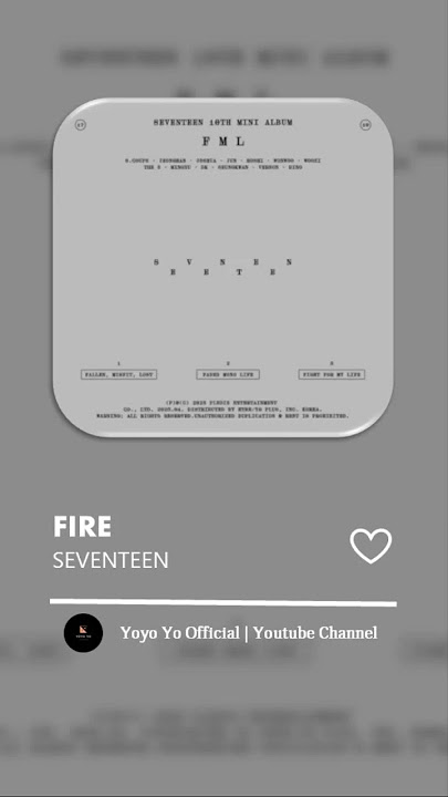 SEVENTEEN - Fire (Ringtone Cut)