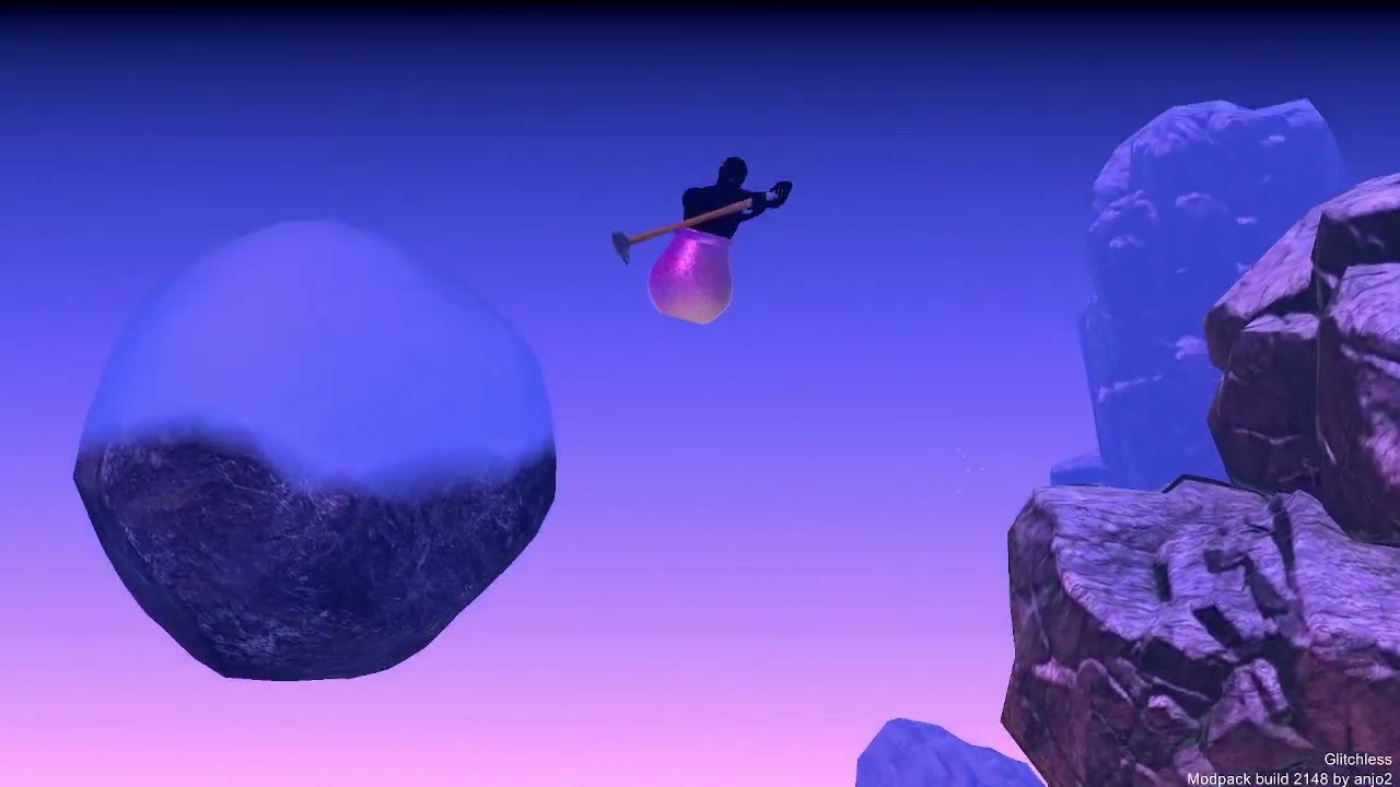 Getting Over It Speedrun World Record in 59.885s 