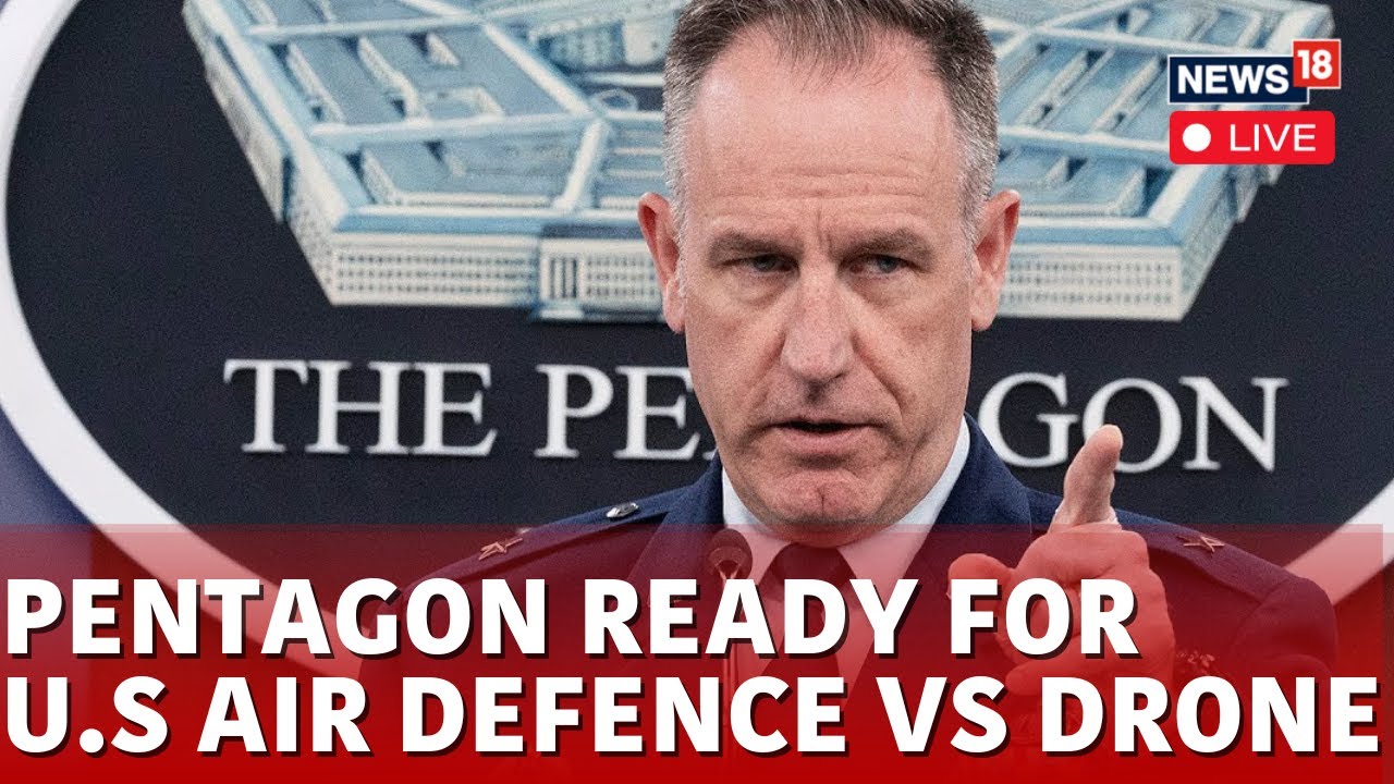 LIVE Pentagon Press Briefing Drone Threat In US | US Mystery Drone ...