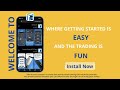 Fortrades mobile app is easy to use and makes trading fun