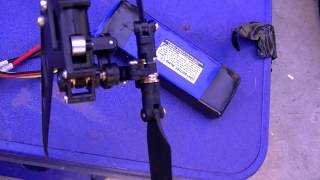 how to tell if your gyro is on or off and how to tell if your feather shaft is bent trex 450 rc
