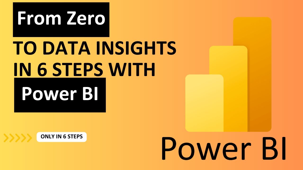 Power BI Zero to Data Insights In 6 Steps - YouTube