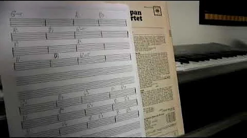 Playing Measures 9-16 for Piano Scales in G Flat (Gb)