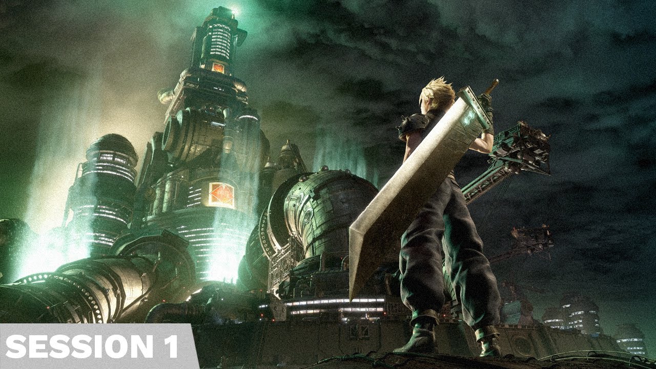 My First Final Fantasy! - Final Fantasy VII Remake - Session 1 | BLIND ...