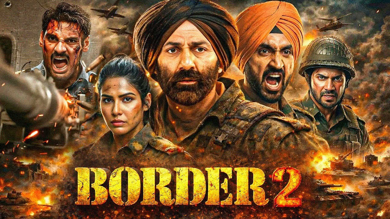 BORDER 2 Full Hindi Movie | Sunny Deol, Varun Dhawan, Diljit Dosanjh Indian Army War Blockbuster HD