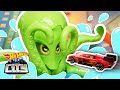 巨大タコ、街を乗っ取る！ | @HotWheelsJapanese